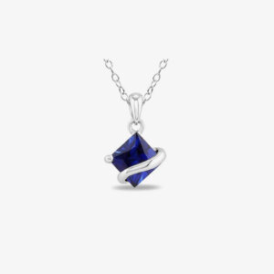 💍 Silver Ribbon Pendant Necklace – CML Minimal Luxe Series