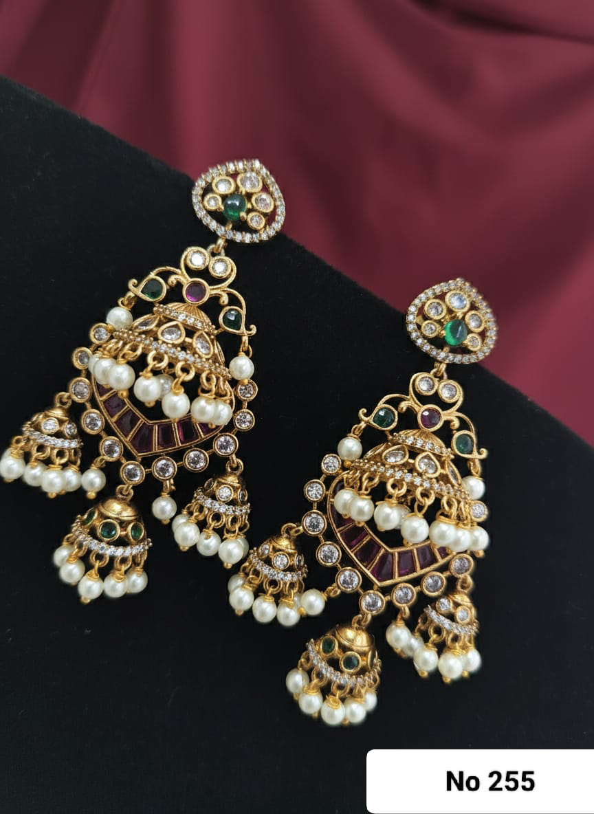 Gold Jhumkas
